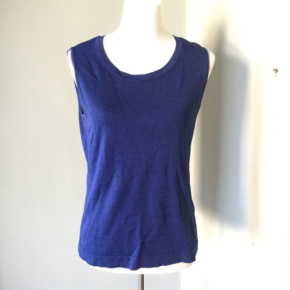 Deep royal blue shell by Jones New York